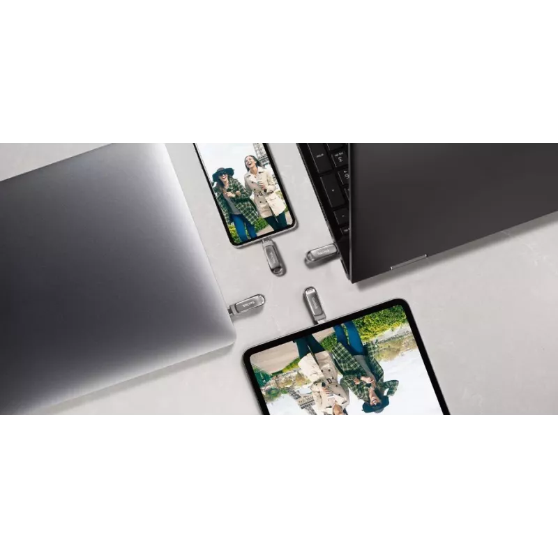 USB-Stick SanDisk 1 TB USB Type-A USB Type-C Ultra Dual Drive Luxe