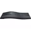 LOGITECH Ergo K860 - Kabellose Split-Tastatur Graphit Qwerty Pan Nordic