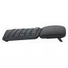 LOGITECH Ergo K860 - Kabellose Split-Tastatur Graphit Qwerty Pan Nordic