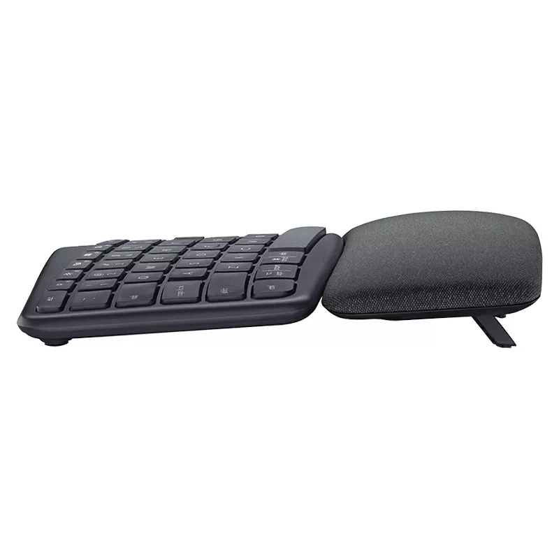 LOGITECH Ergo K860 - Kabellose Split-Tastatur Graphit Qwerty Pan Nordic