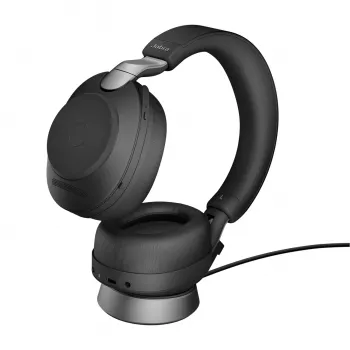 Jabra Evolve2 85 - Link380a UC Stereo Stand, Schwarz