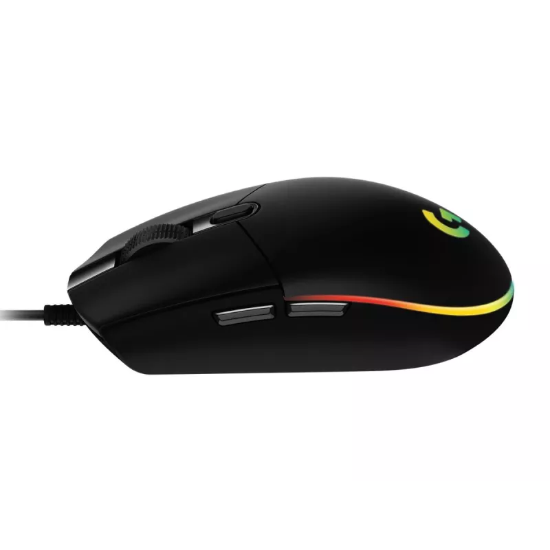 LOGITECH G102 Gaming-Maus USB Schwarz