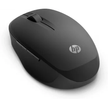 HP Dual Mode Black Mouse 300, Rechtshänder, Optisch, RF Wireless, 3600 DPI, Schwarz
