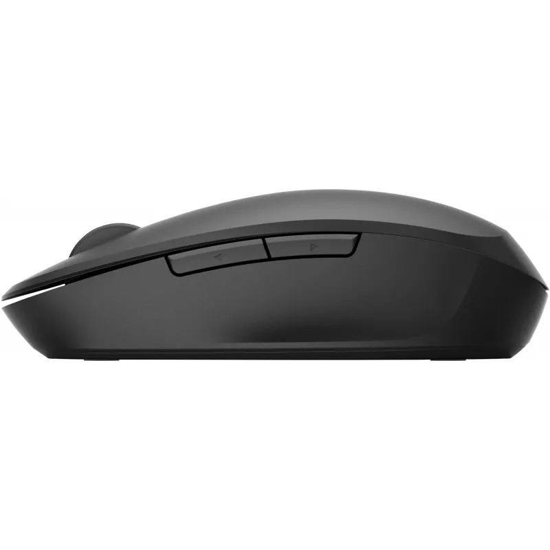 HP Dual Mode Black Mouse 300, Rechtshänder, Optisch, RF Wireless, 3600 DPI, Schwarz
