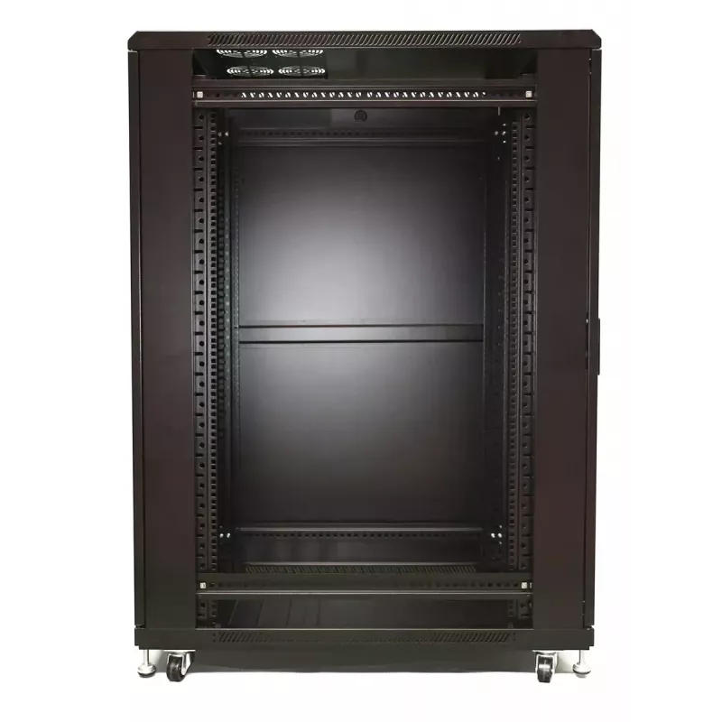 Wandmontierter Schrank Extralink 37U 600X1000 Schwarz 1200 kg Tragfähigkeit