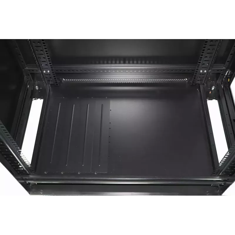 Wandmontierter Schrank Extralink 37U 600X1000 Schwarz 1200 kg Tragfähigkeit