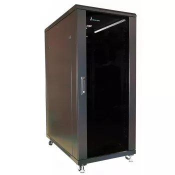 Wandmontierter Schrank Extralink 37U 600X1000 Schwarz 1200 kg Tragfähigkeit