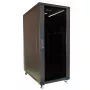 Wandmontierter Schrank Extralink 37U 600X1000 Schwarz 1200 kg Tragfähigkeit