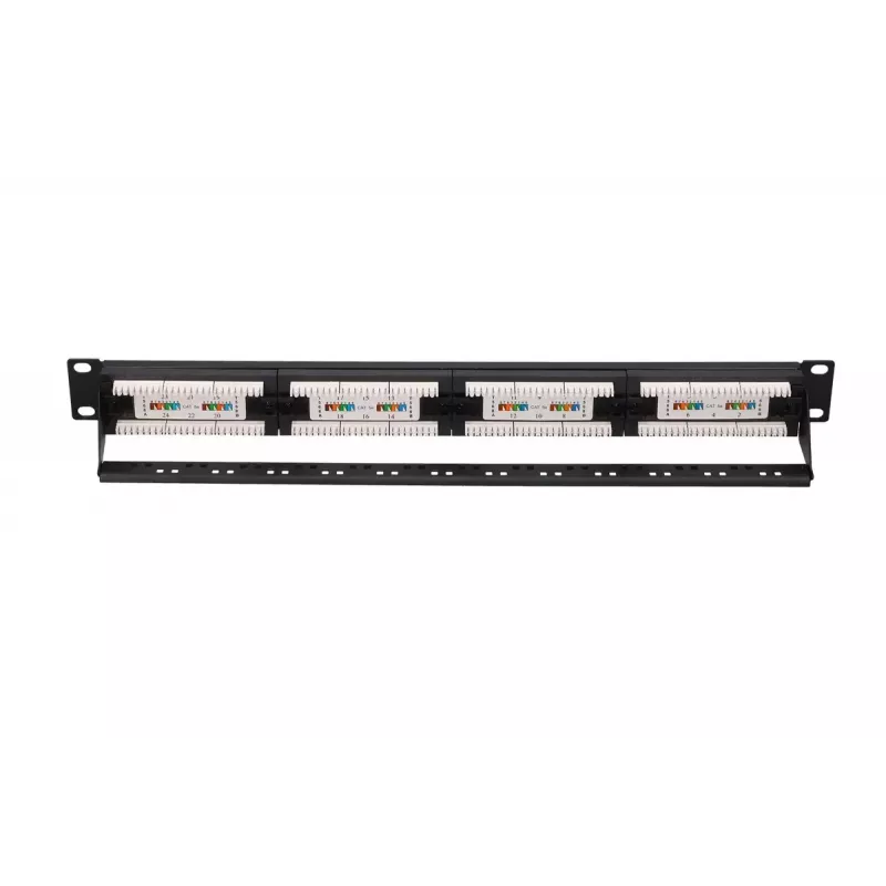 Patchpanel Extralink CAT5E UTP V2 24 Port
