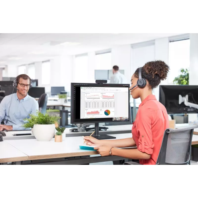 LOGITECH Zone Wireless - USB-C / USB-A - Headset - MSFT Teams Zone - Schwarz