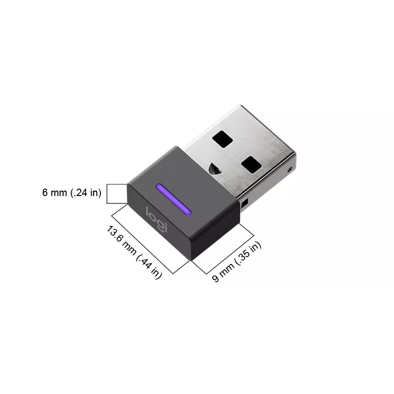 LOGITECH Zone Wireless - USB-C / USB-A - Headset - MSFT Teams Zone - Schwarz