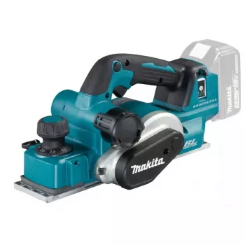 Elektrohandhobel Makita DKP181Z, 18V, Hobelbreite 82 mm, max. Spandicke 3 mm, Leerlaufdrehzahl 12.000 min-1, Falztiefe 0–25 mm