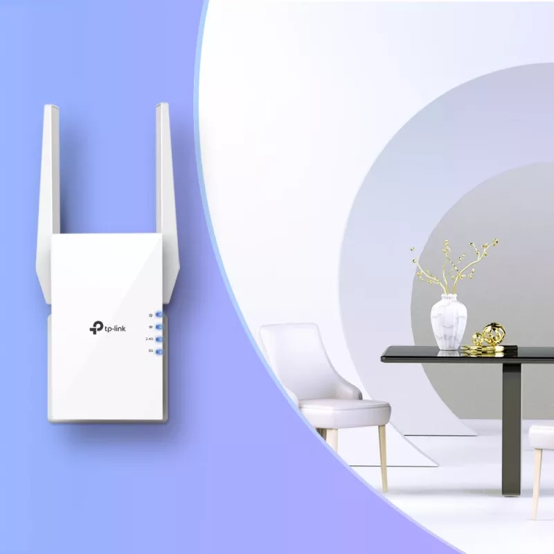 TP-Link RE505X Netzwerkverstärker Netzwerksender & -empfänger Weiß 10, 100, 1000 Mbit/s