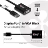 CLUB3D DisplayPort™ zu VGA Schwarz Aktiver Adapter M/F