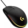 LOGITECH G203 Lightsync Gaming-Maus USB Schwarz