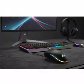 LOGITECH G203 Lightsync Gaming-Maus USB Schwarz