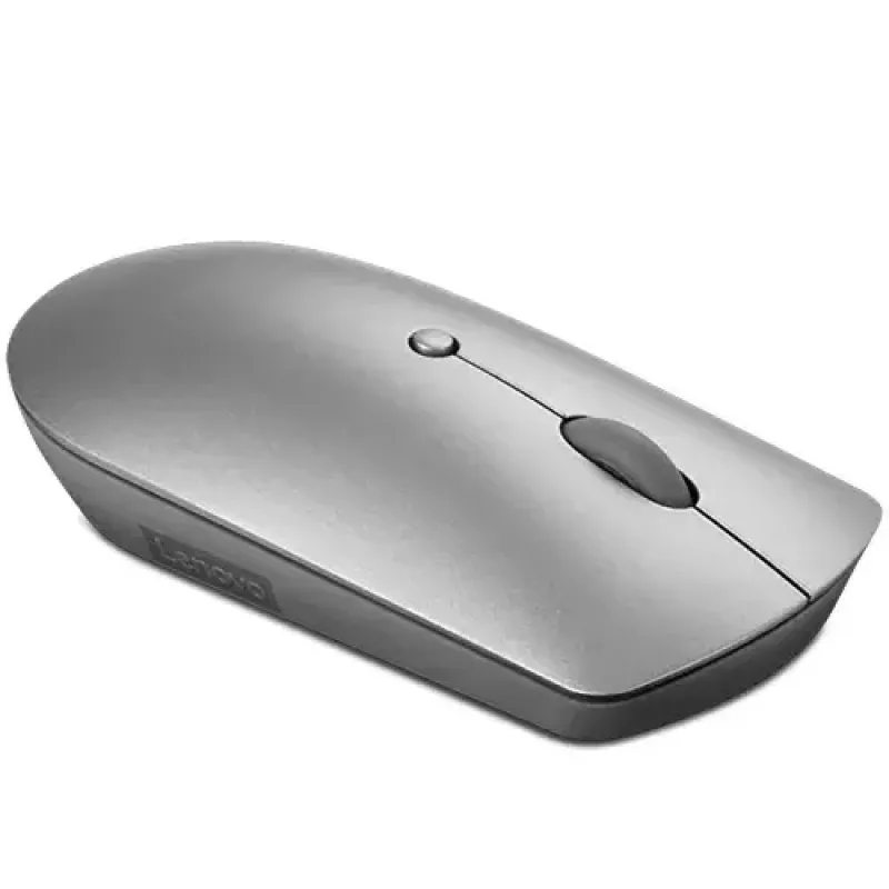 Optische Bluetooth-Maus Lenovo 600 — 2400 dpi, Bluetooth 5.0 Dual-Host, 3 Tasten, Kugelscrollrad, Eisengrau
