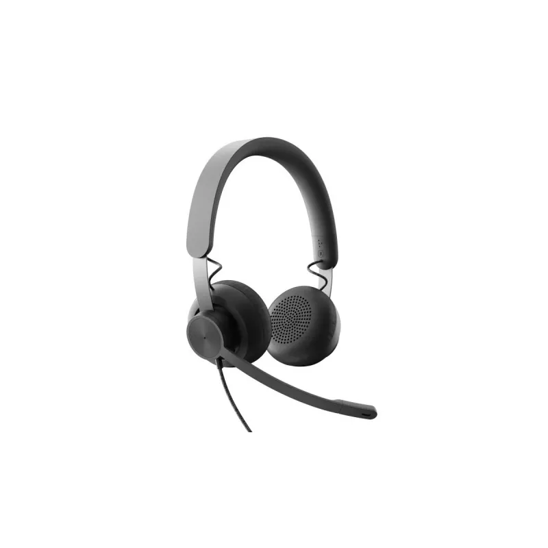 LOGITECH Zone Wired - USB-C / USB-A - Headset - UC Zone - Schwarz