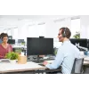 LOGITECH Zone Wired - USB-C / USB-A - Headset - UC Zone - Schwarz