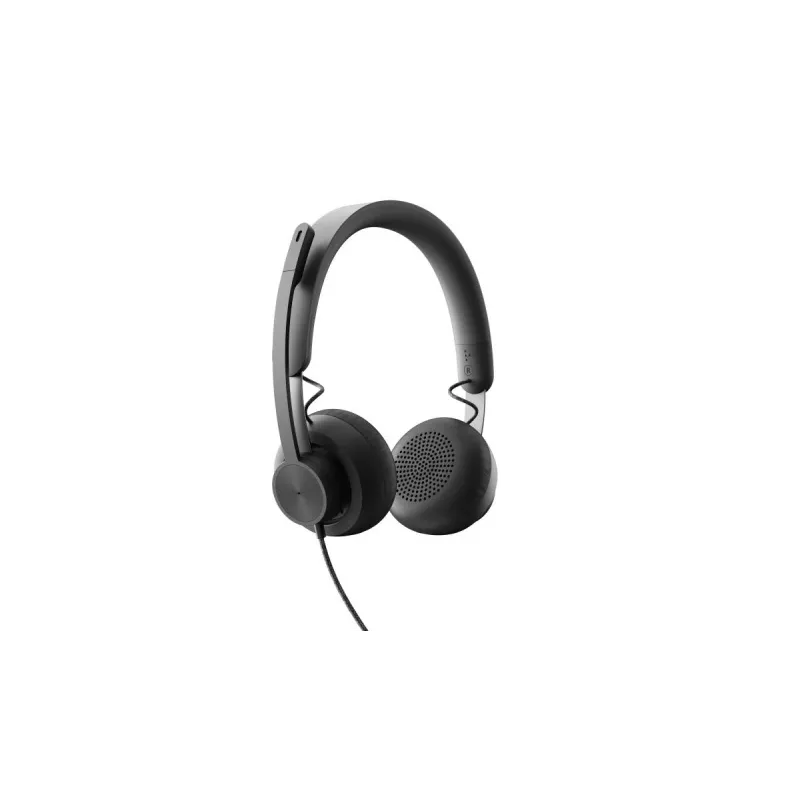 LOGITECH Zone Wired - USB-C / USB-A - Headset - UC Zone - Schwarz