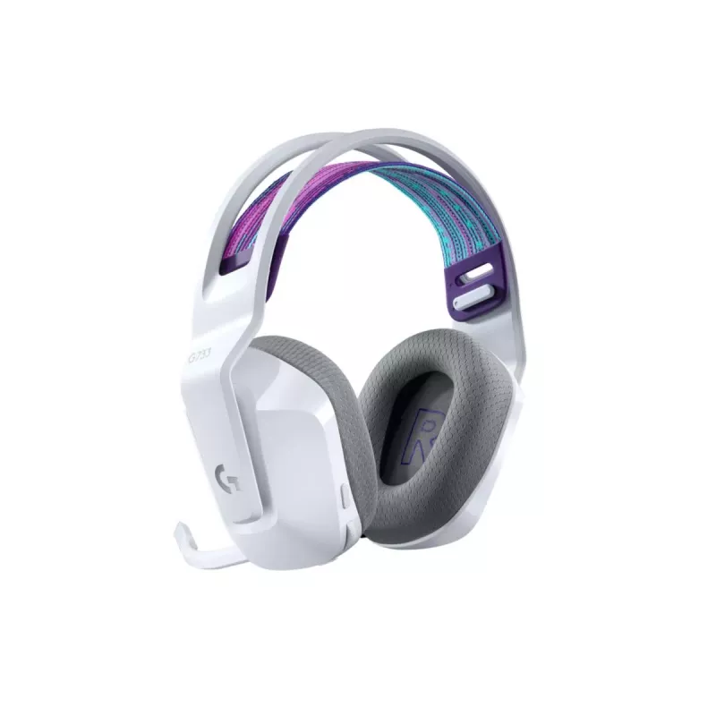 LOGITECH G733 Lightspeed Kabelloses RGB-Gaming-Headset Weiß