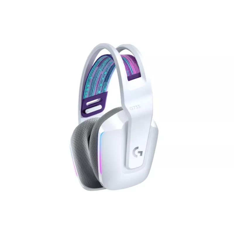 LOGITECH G733 Lightspeed Kabelloses RGB-Gaming-Headset Weiß