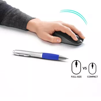 LOGITECH M190 Full-Size kabellose Maus Charcoal