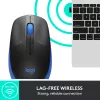 Maus Logitech M190 Kabellos USB