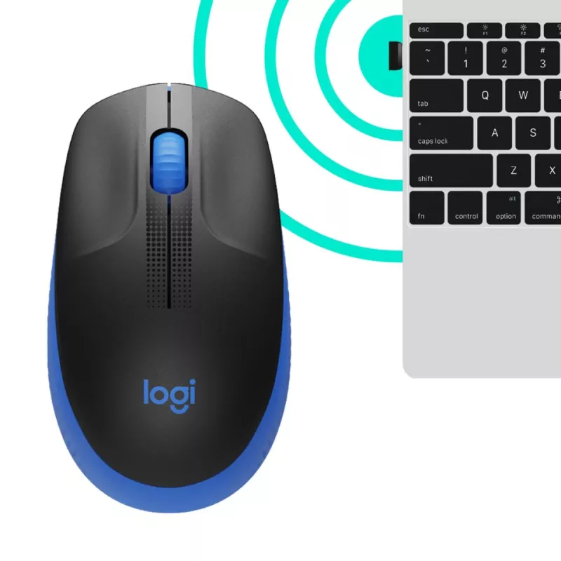 Maus Logitech M190 Kabellos USB