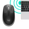 LOGITECH M190 Full-Size Wireless Maus Mitternachtsgrau