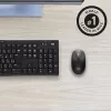 LOGITECH M190 Full-Size Wireless Maus Mitternachtsgrau