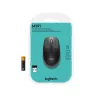 LOGITECH M190 Full-Size Wireless Maus Mitternachtsgrau