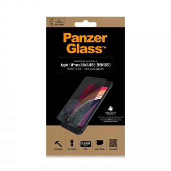 PanzerGlass ® Privacy Screen Protector iPhone SE (2020/2022) | 8 | 7 | 6 | 6s | Standard Fit