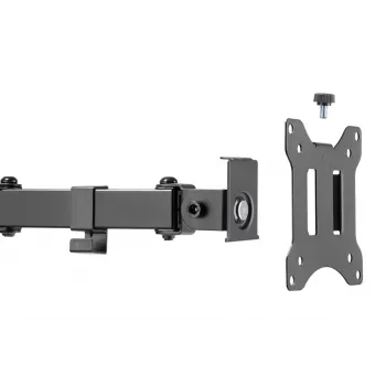 DIGITUS Universal Single Monitor Clamp Mount 17-32in 8kg (max.) Schwarz