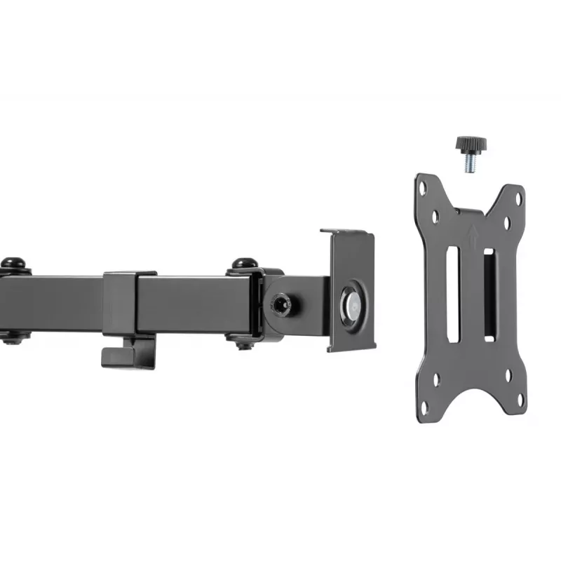 DIGITUS Universal Single Monitor Clamp Mount 17-32in 8kg (max.) Schwarz