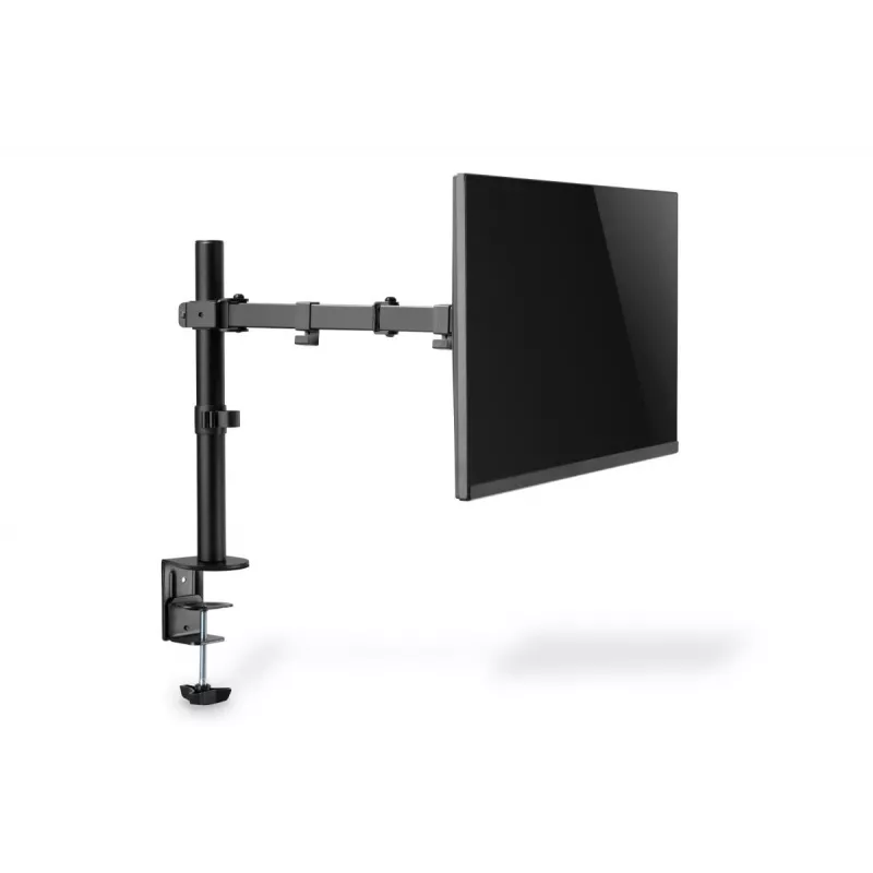 DIGITUS Universal Single Monitor Clamp Mount 17-32in 8kg (max.) Schwarz