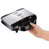 Sandwichmaker Tefal SM1572, 700 W, Grillplatten 230 x 130 mm, Edelstahl/Schwarz