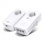 TP-Link TL-WPA8631P KIT PowerLine Netzwerkadapter 300 Mbit/s Ethernet LAN Wi-Fi Weiß 2 Stück