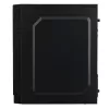 PC-Gehäuse Akyga AK36BK Micro Tower Schwarz — Micro Tower, unterstützt Flex-ATX/Mini-ITX/Micro-ATX, GPU max. 25 cm, CPU-Kühler max. 14 cm