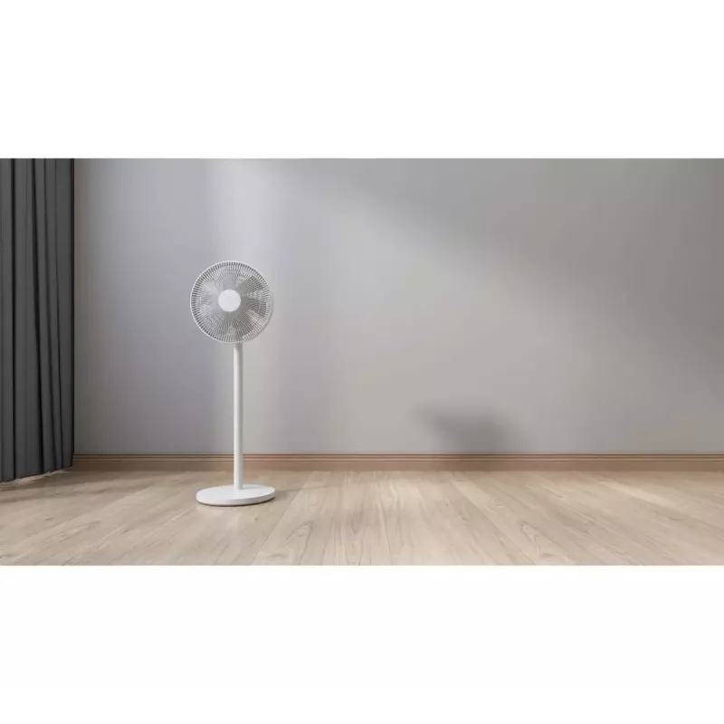 Standventilator Xiaomi Mi Smart Standing Fan 2 Lite PYV4007GL — 35,6 cm 7-Blatt, 3 Geschwindigkeiten, 45 W, 90° Oszillation, höhenverstellbar 642–1000 mm, weiß