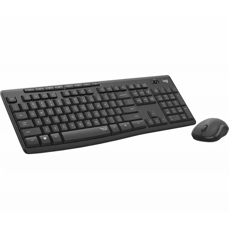 Logitech MK295 Silent Wireless Combo Tastatur RF Wireless QWERTY US International Schwarz