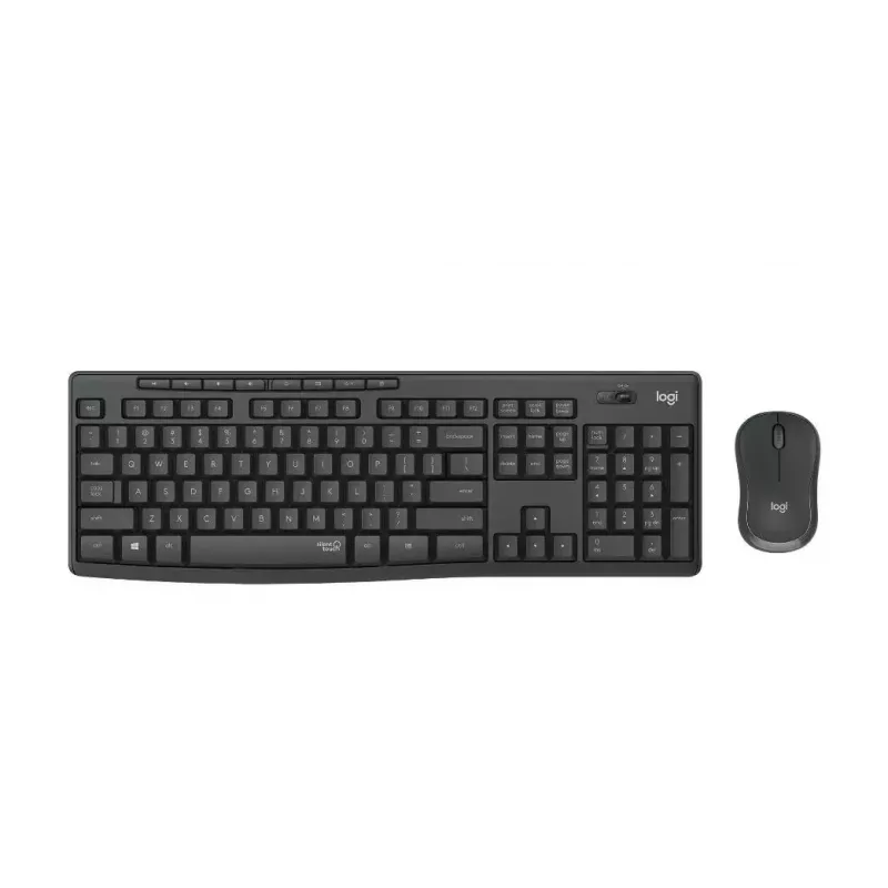 Logitech MK295 Silent Wireless Combo Tastatur RF Wireless QWERTY US International Schwarz