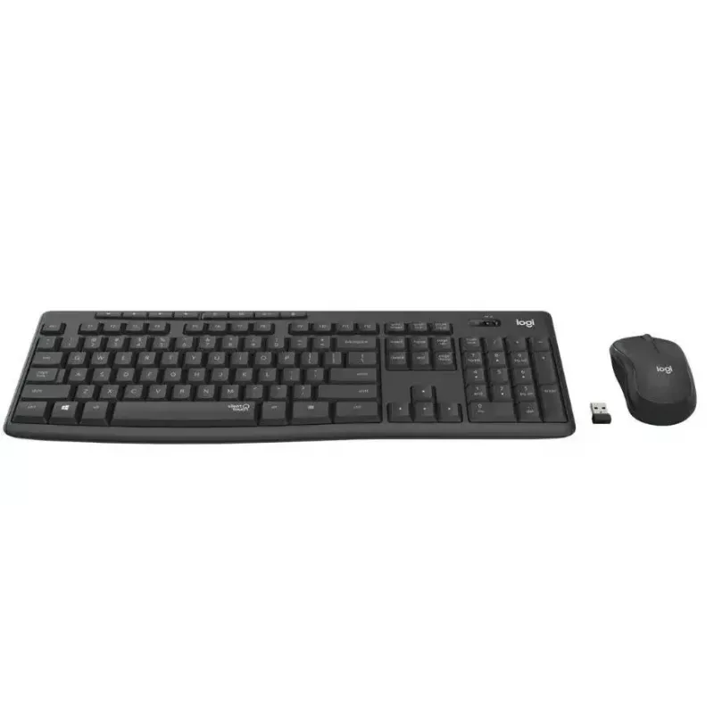 Logitech MK295 Silent Wireless Combo Tastatur RF Wireless QWERTY US International Schwarz