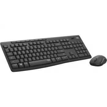 Logitech MK295 Silent Wireless Combo Tastatur RF Wireless QWERTY US International Schwarz