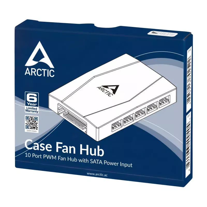 Case Fan Hub ARCTIC ACFAN00175A 10 Port PWM mit SATA-Stromversorgung