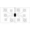 Case Fan Hub ARCTIC ACFAN00175A 10 Port PWM mit SATA-Stromversorgung