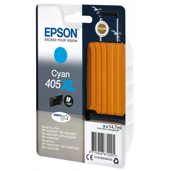 Epson 405XL DURABrite Ultra Ink Tintenpatrone 1 Stück Original Hohe (XL) Reichweite Cyan