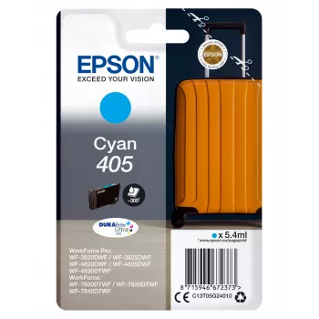 Epson Cyan 405 DURABrite Ultra Ink Tintenpatrone 1 Stk. Original Standardertrag