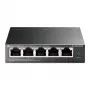 TP-Link 5-Port Gigabit Easy Smart PoE Switch mit 4-Port PoE+