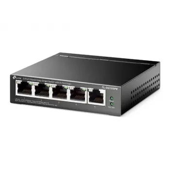 TP-Link 5-Port Gigabit Easy Smart PoE Switch mit 4-Port PoE+